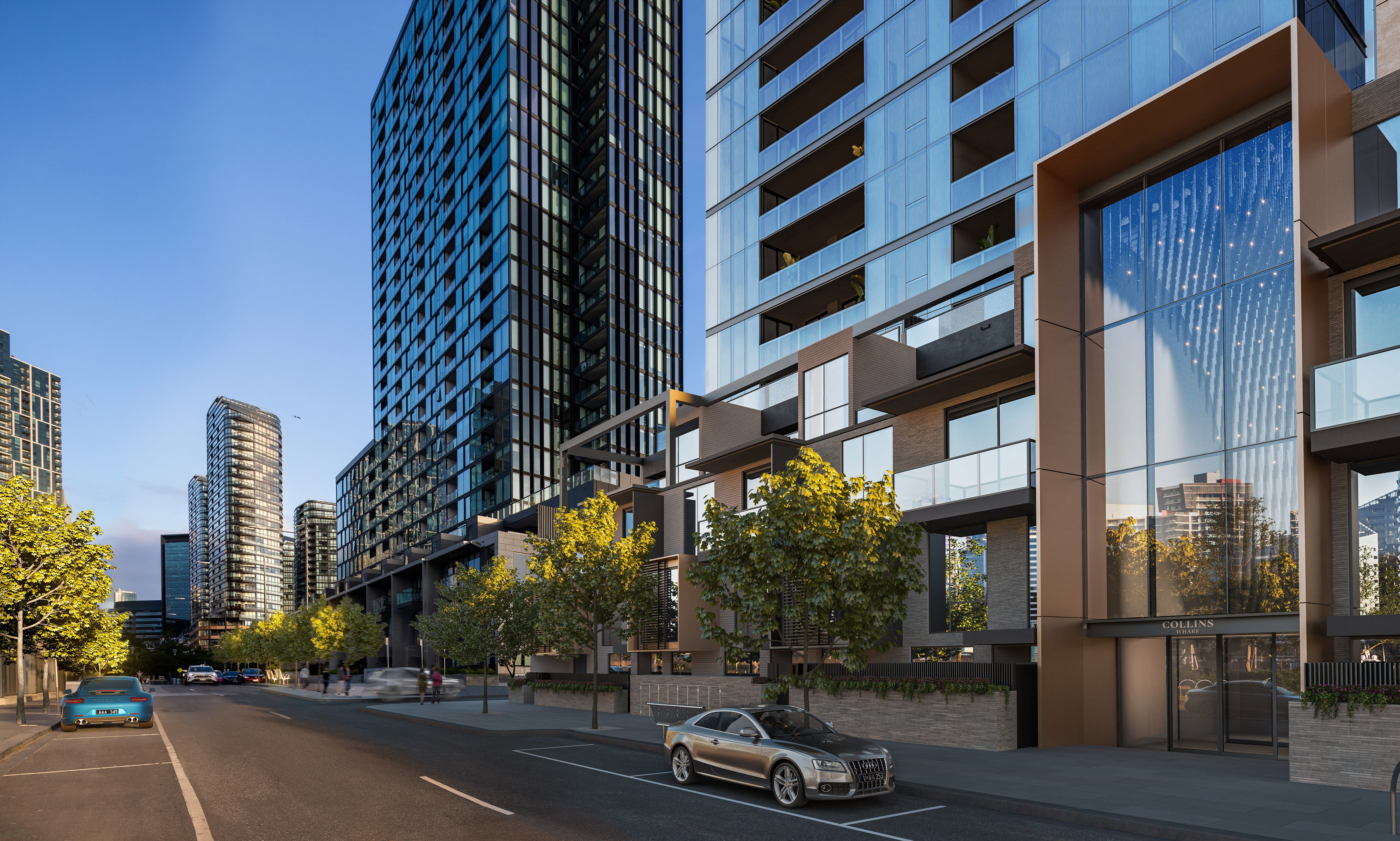 LL CW2 - Premier Collection (Harbourhome) Collins Street Public Realm & Entrance.jpg